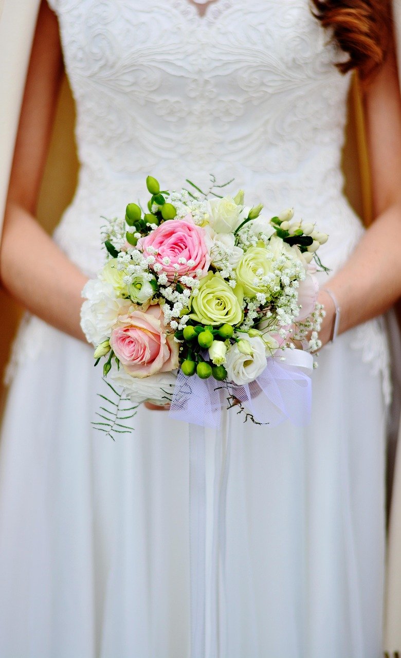 Bouquet de mariée pour planification de mariage Québec